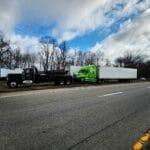 Heavy-duty Peterbilt flatbed hauling in the Hudson Valley, NY