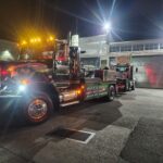 24/7 tow truck on a night call in Putnam Valley, NY